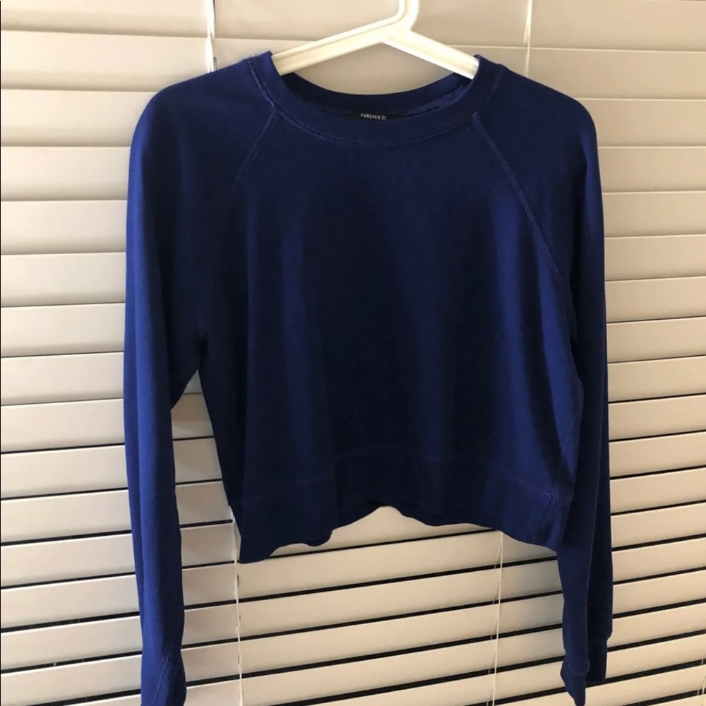 Cropped sweatshirt